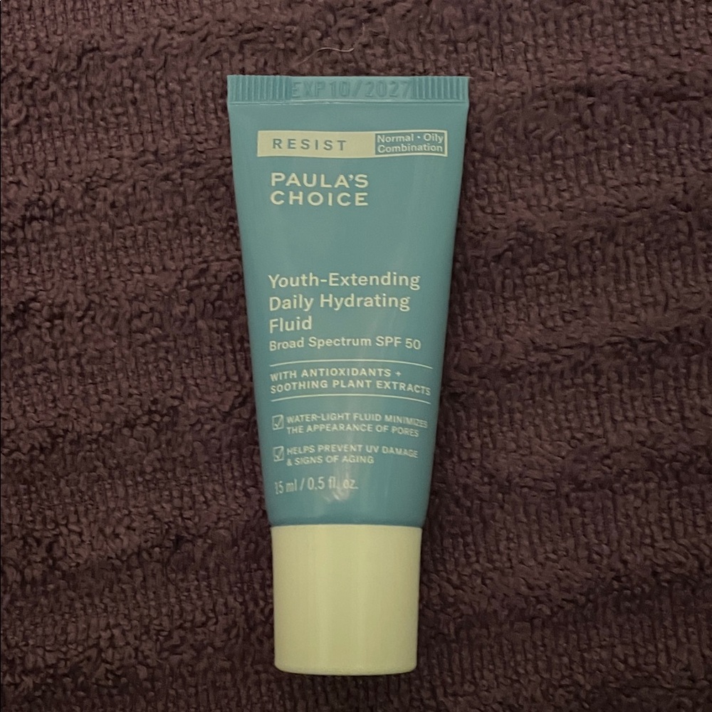 Paula's Choice Teal Daily Hydrating Fluid SPF 50